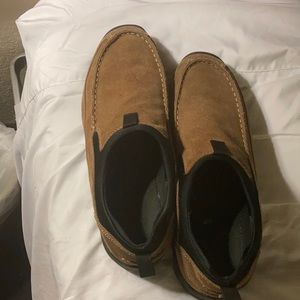 Brown bedroom shoes